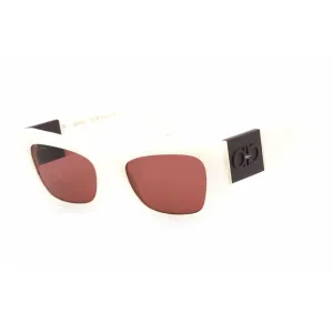 Salvatore Ferragamo Women's Sunglasses - Full Rim Marble Ivory Plastic | SF1059S 278
