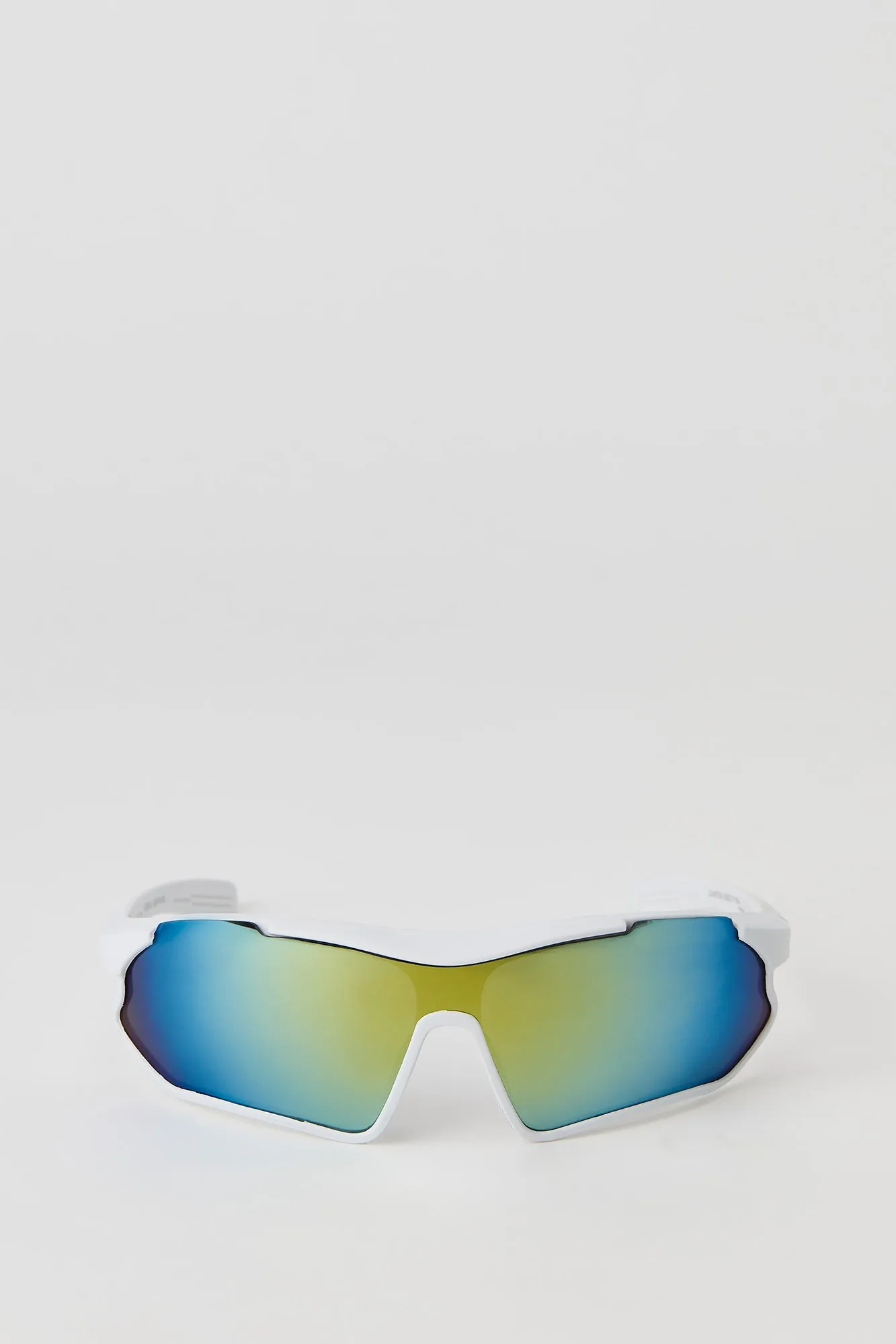 Soft Touch Sporty Shield Sunglasses