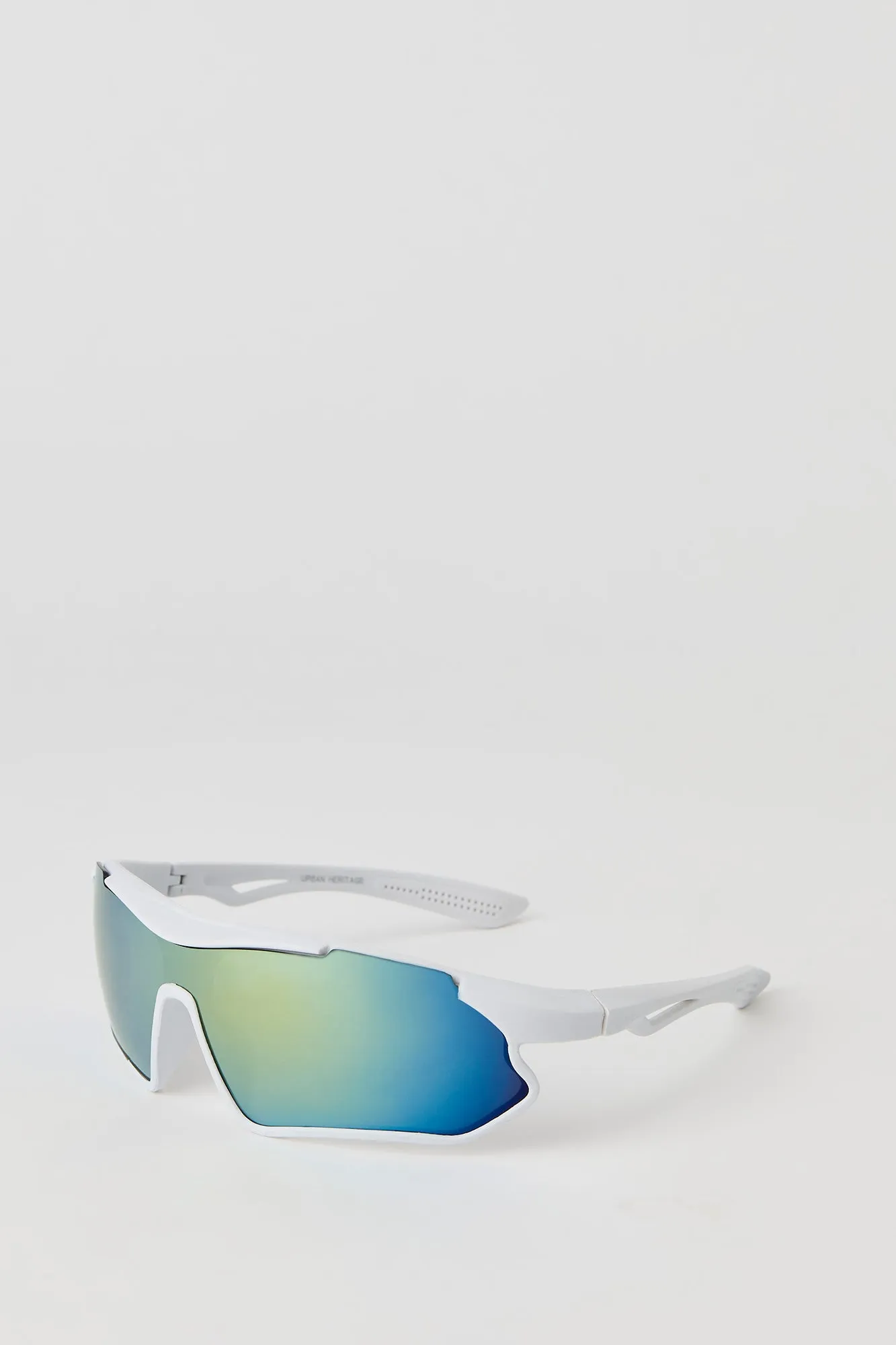 Soft Touch Sporty Shield Sunglasses