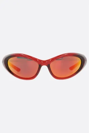 Sporty B Round sunglasses in acetate
