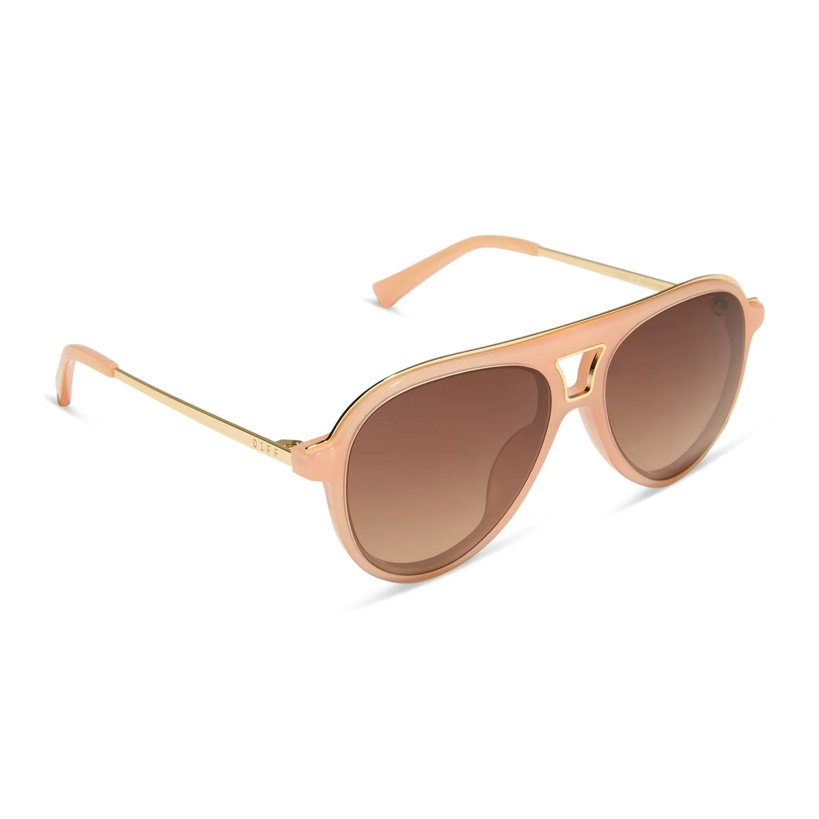 TOSCA III - PEACH   BROWN GRADIENT SUNGLASSES