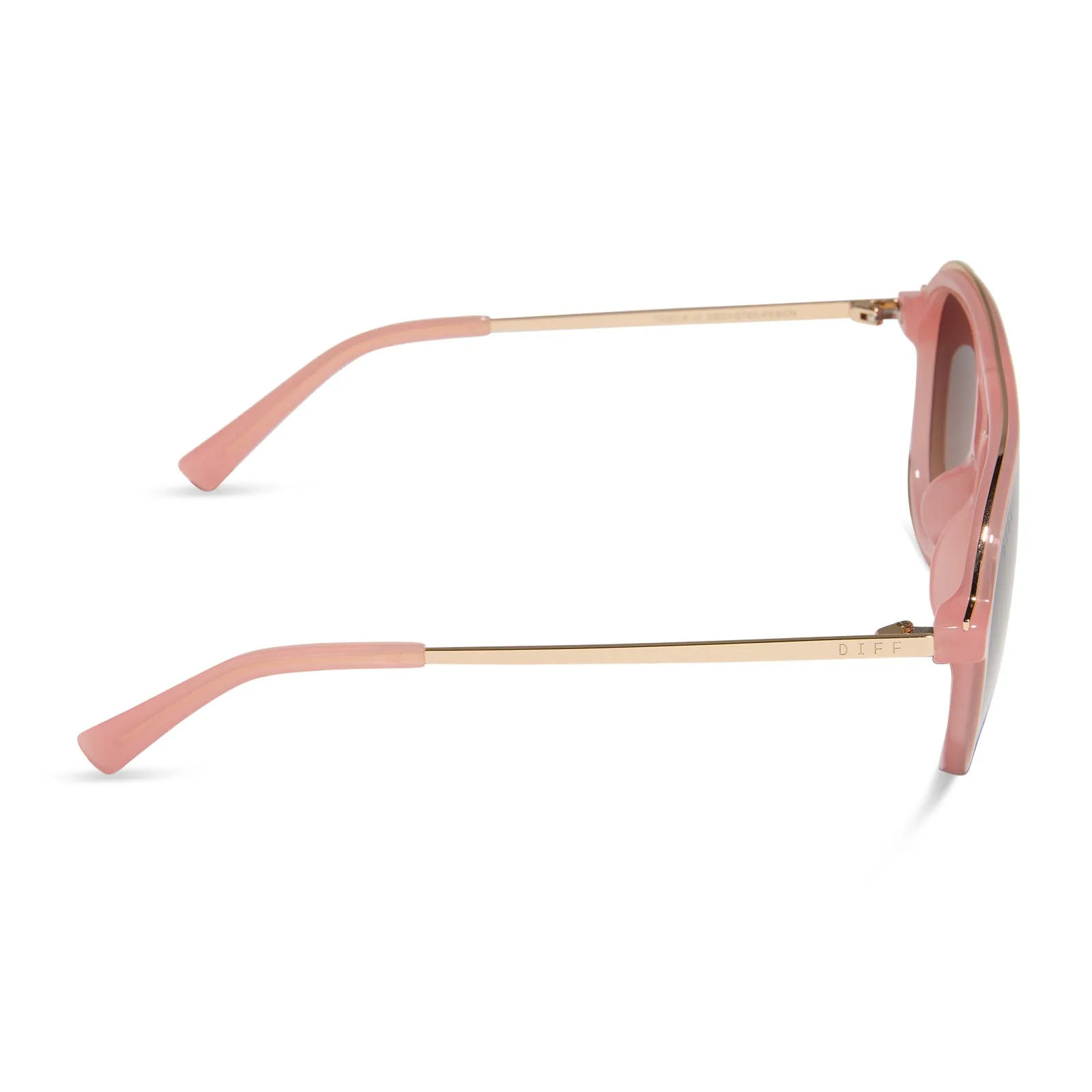TOSCA III - PEACH   BROWN GRADIENT SUNGLASSES