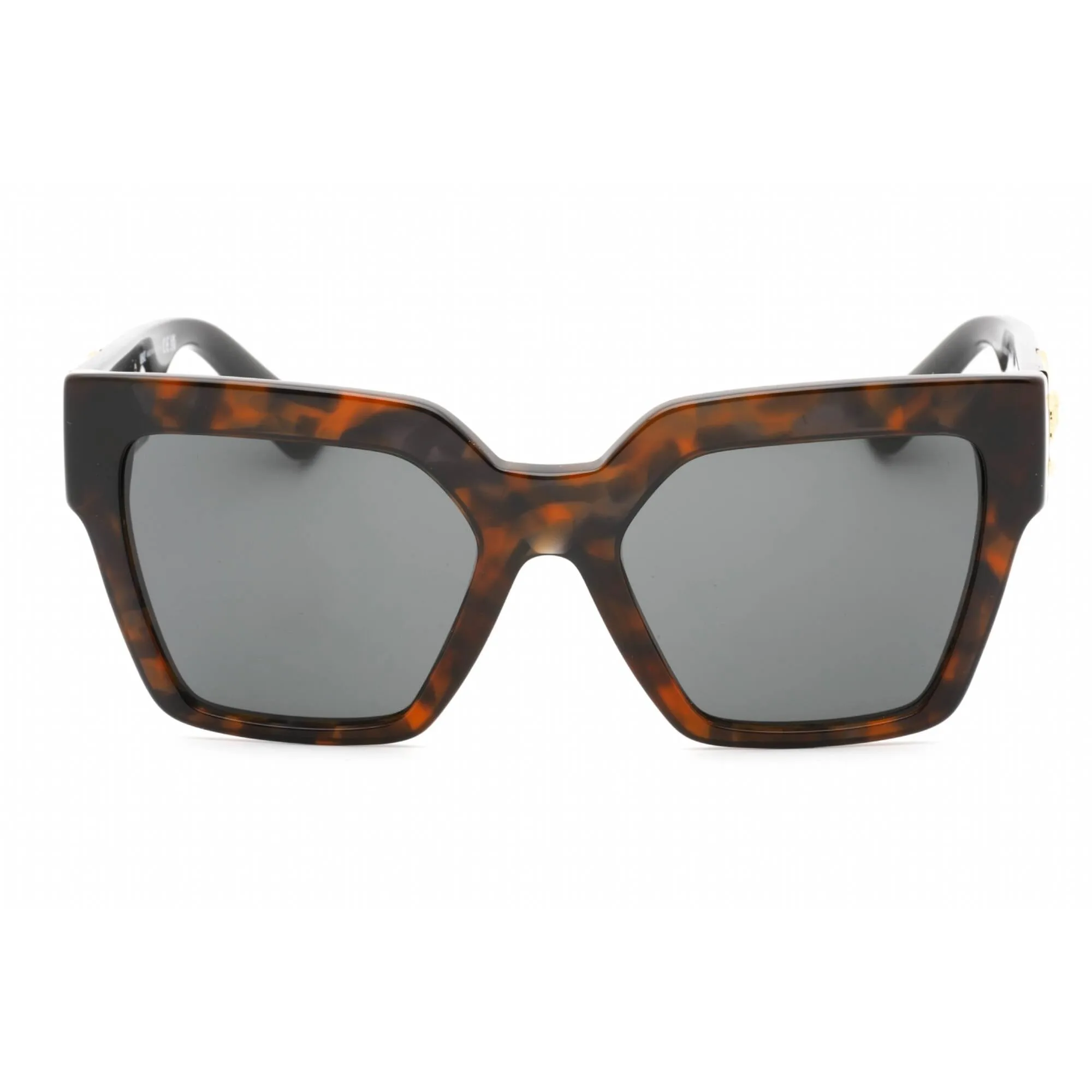 Versace Women's Sunglasses - Havana Full Rim Frame Dark Grey Lens | 0VE4458 542987